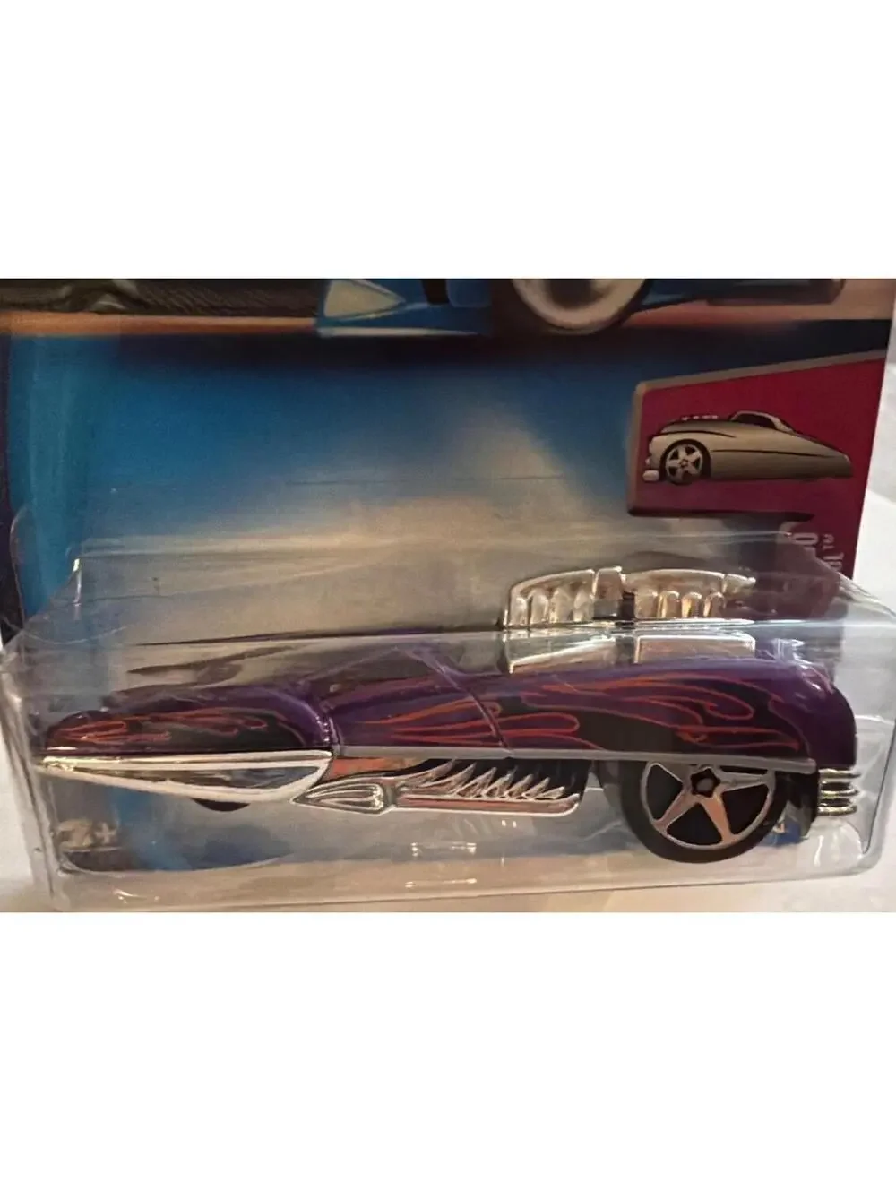 Hot Wheels 2004 First Editions Purple & Chrome Die-Cast Car 1:64 Scale